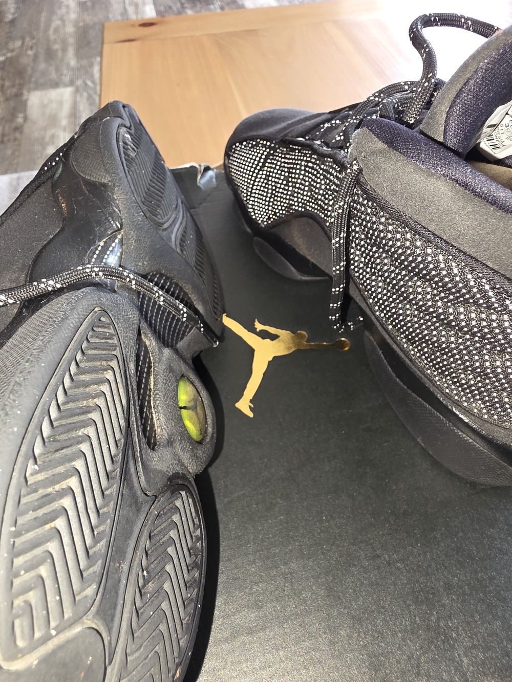 Size 6.5 - Air Jordan 13 Retro Black Cat - Picture 7 of 7